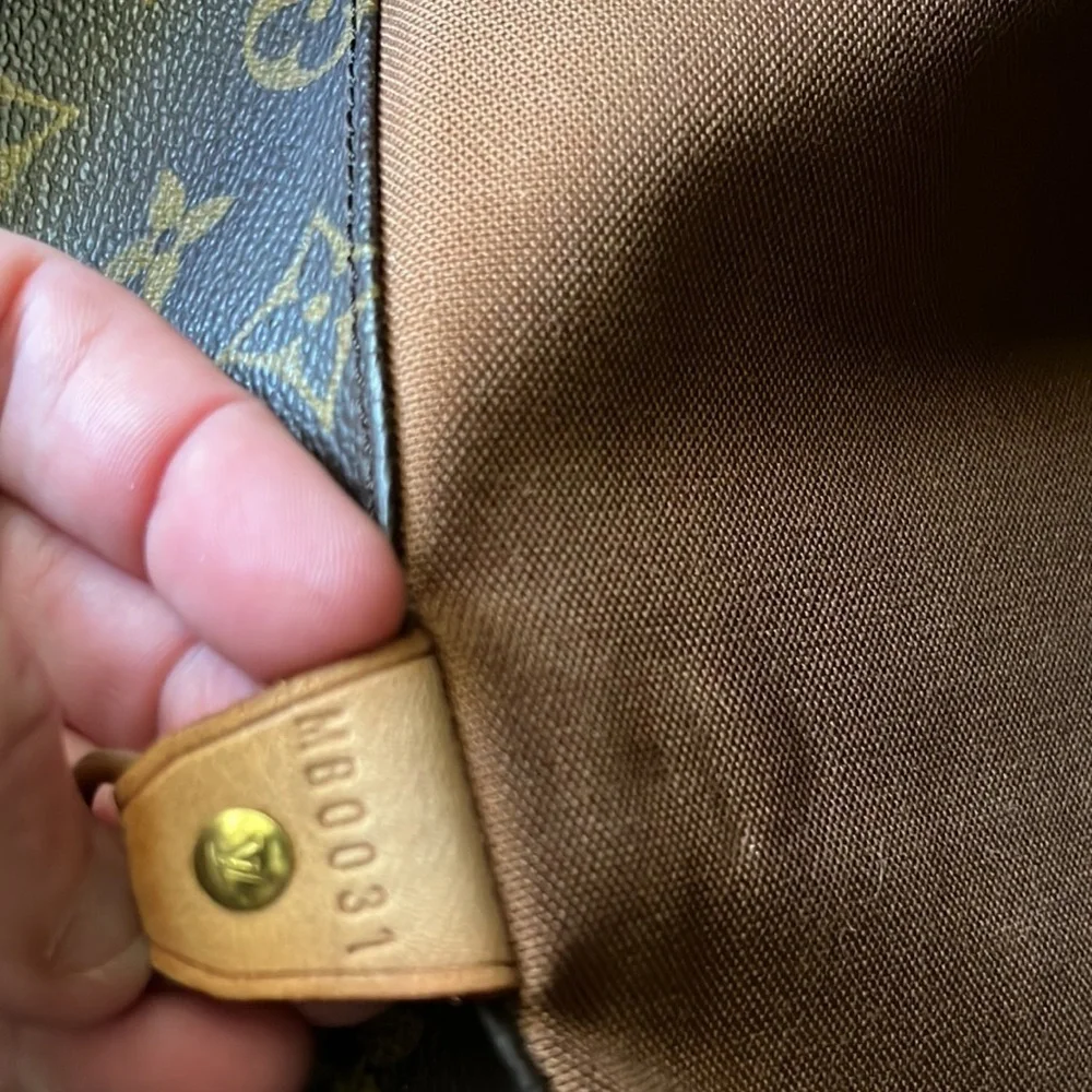 Authentic Louis Vuitton Sac Shopping shoulder bag